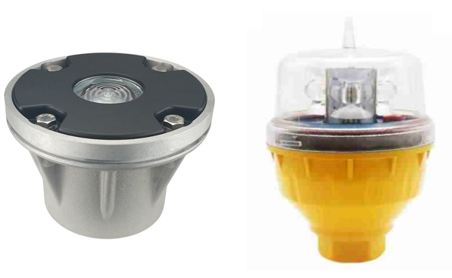 Aviation Inset Lights & Single Obstruction Light Mimic Cape 
