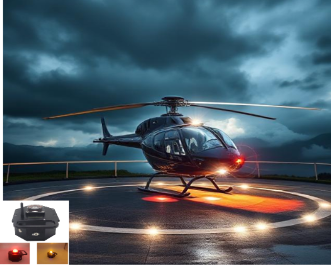 Aviation Portable battery charged Emergency lights