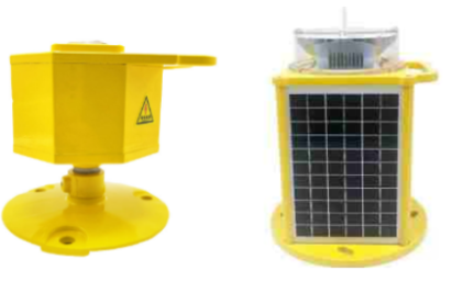 Heliport-Helideck Elevated Lights and Solar Marine, River, Dam, Buoy Lanterns