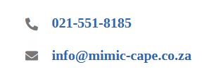www.mimic-cape.co.za contact phone email